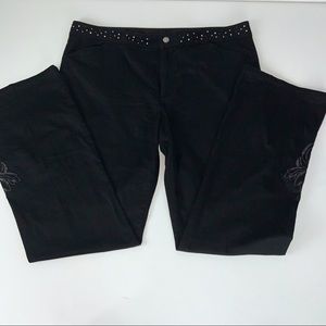 Harley-Davidson Black Long Pants Size 18